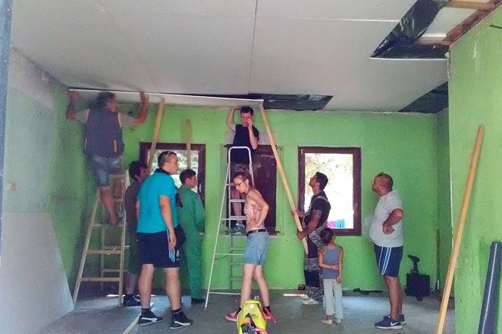 POPRAVILI SMO KROV I ODBRANIĆEMO GA: Baraka koju su srušili navijači huligani na Vidikovcu opet u funkciji!