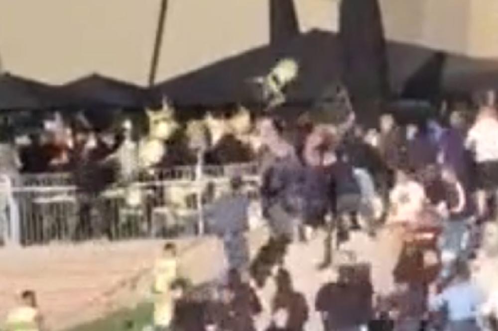 HAOS U ŠVEDSKOJ: Brutalni napad na navijače Želje, sevale pesnice i šipke, potezane stolice! (FOTO) (VIDEO)