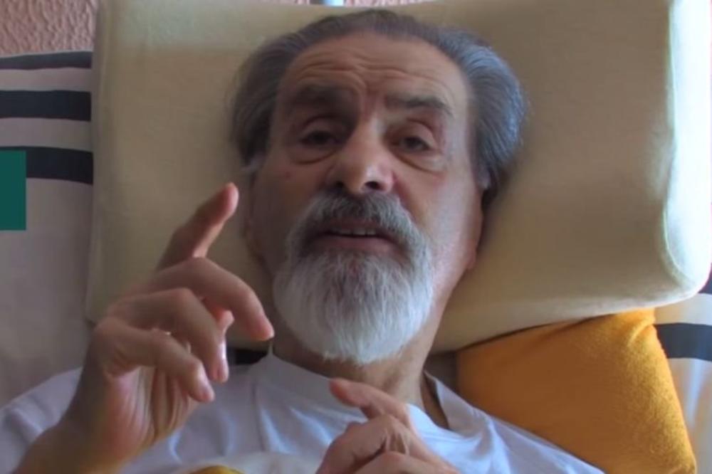 POSLEDNJI CUNETOV SNIMAK! Bolesnog pevača snimali u krevetu: Bled, mršav, slabašan, jedva govorio...  (VIDEO)