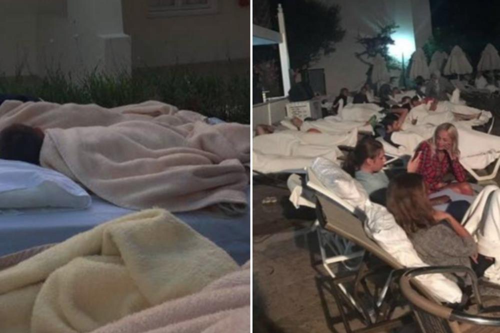 SRBI NA GRČKOM OSTVRU JEDVA IZVUKLI ŽIVU GLAVU! Goli smo istrčali na ulicu kad nas je probudila tutnjava! (FOTO)