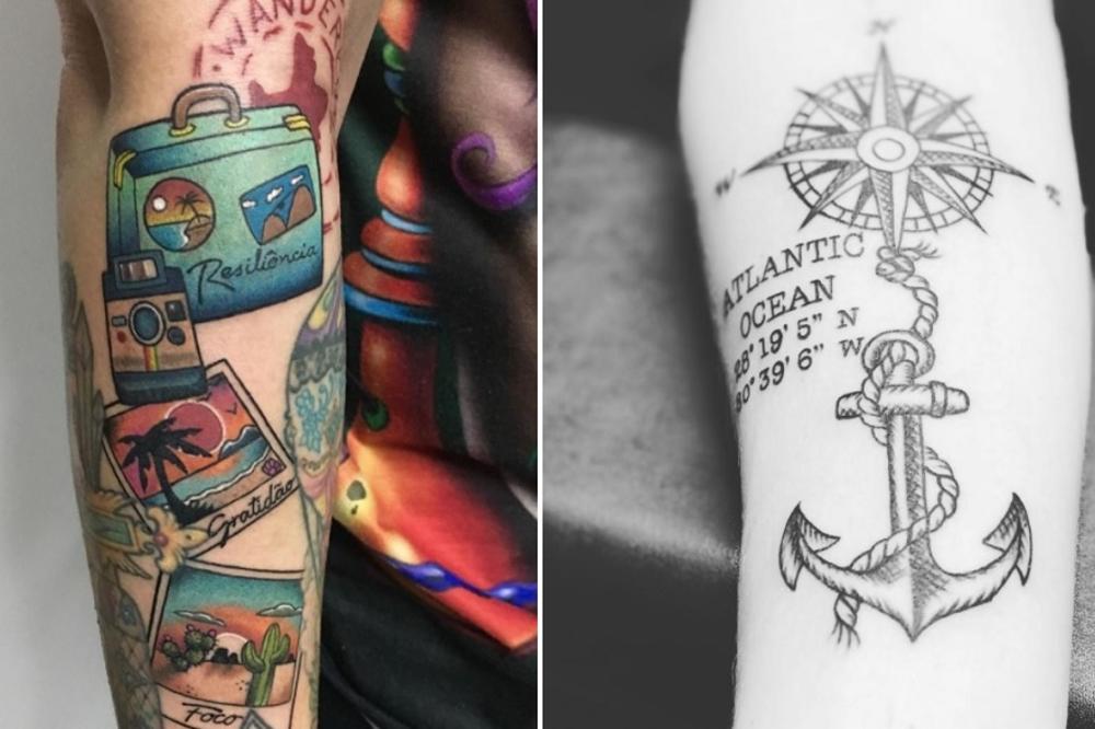 30 tetovaža samo za strastvene ljubitelje putovanja! (FOTO) (GIF)