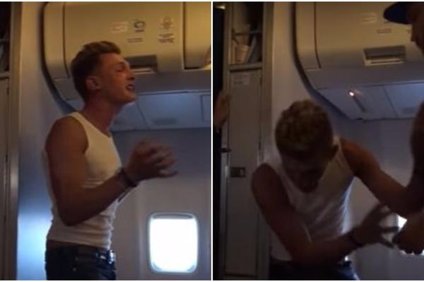 "RUSI SU G*VNA", VIKAO JE U AVIONU: A onda mu je prišao džinovski bradati Rus (VIDEO)
