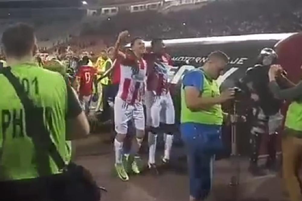 NE JEDAN, VEĆ DVOJICA! Dva Zvezdina igrača povela navijanje posle Sparte, Sever upao u TRANS! (VIDEO)