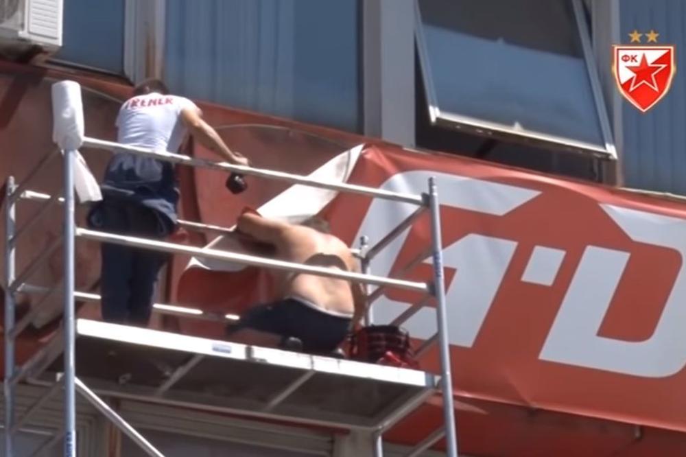 NEMA ODUSTAJANJA: Sunce prži, ali zvezdaši i zvezdašice i po paklenoj vrućini pokazuju koliko vole klub! (VIDEO)