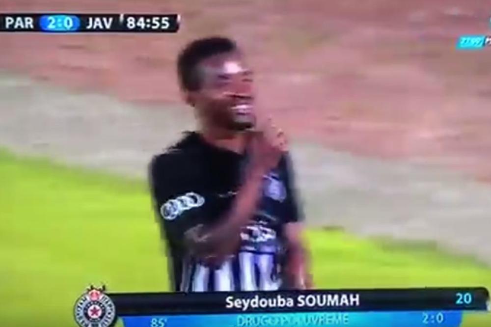 Najskuplje pojačanje u istoriji Partizana dalo prvi gol u crno-belom dresu! (VIDEO)