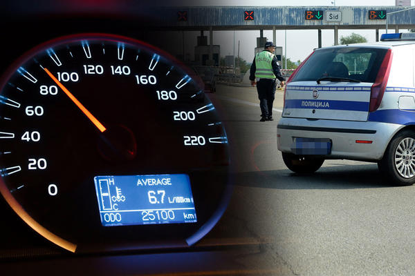 NEMA VIŠE DIVLJANJA PO AUTO-PUTU! Evo koliko smete da vozite DA NE BUDETE KAŽNJENI! (FOTO)