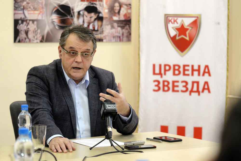 ZVEZDA I EVROLIGA - MOGUĆE JE: Čović o sumnjivoj poseti sudijama na poluvremenu meča u Podgorici, pa potom o pismu košarkaških arbitara koje je stiglo na adresu kluba! (FOTO)