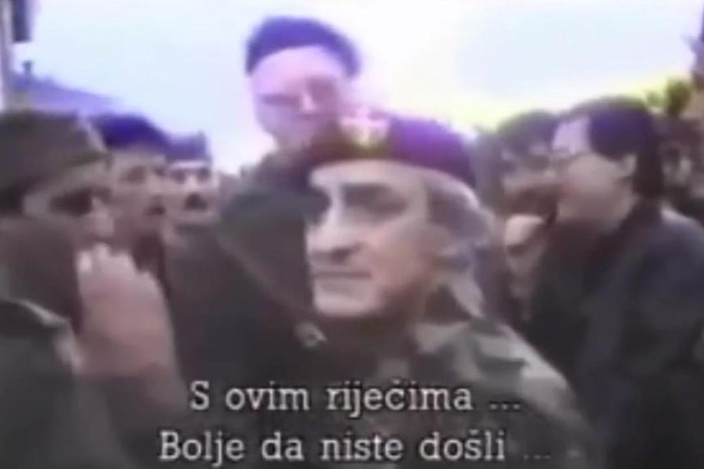 ŽESTOKA SVAĐA ŠEŠELJA I KAPETANA DRAGANA: Zaboravljeni snimak iz rata u Hrvatskoj! (VIDEO)