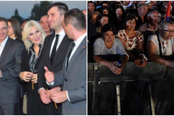 Narod PLAČE, a ministri se UBIŠE OD SMEHA sa sve svećama u rukama?! ŠTA VAM JE TO TOLIKO SMEŠNO NA OBELEŽAVANJU OLUJE? (FOTO)