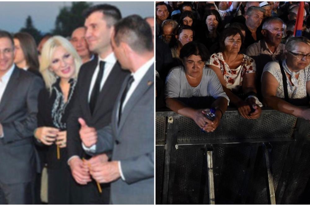 Narod PLAČE, a ministri se UBIŠE OD SMEHA sa sve svećama u rukama?! ŠTA VAM JE TO TOLIKO SMEŠNO NA OBELEŽAVANJU OLUJE? (FOTO)