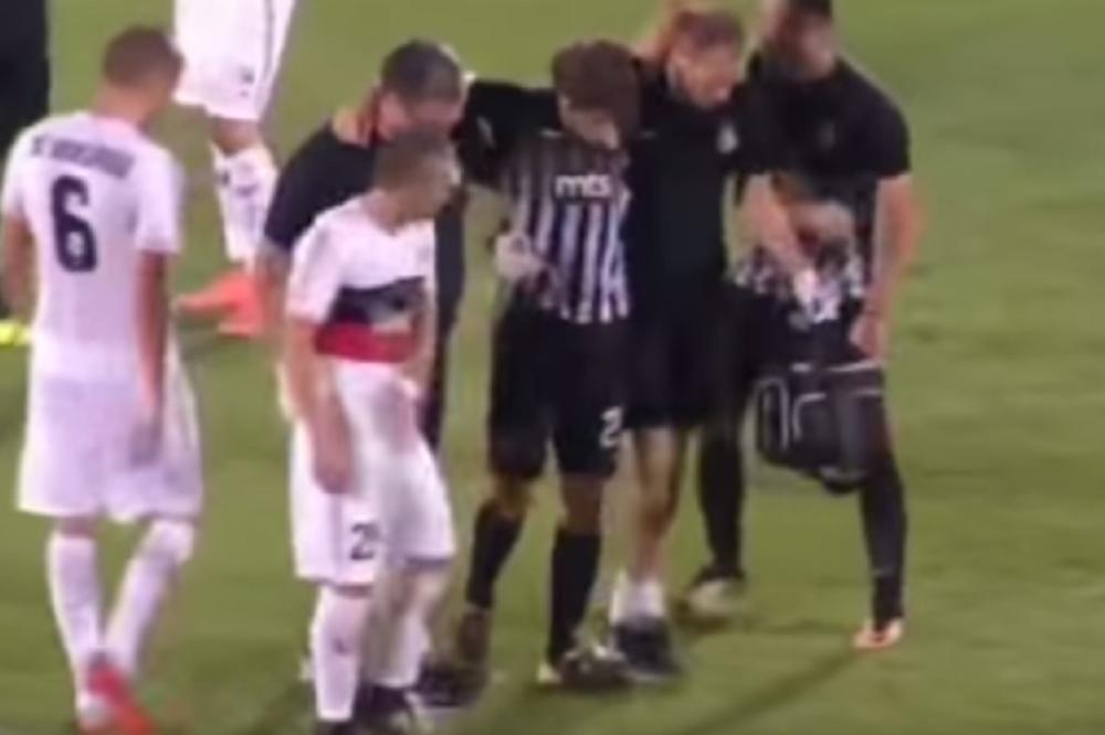 PEH MLADOG FUDBALERA: Sve će biti poznato veoma brzo, Kosović mora na magnetnu rezonancu! (VIDEO)