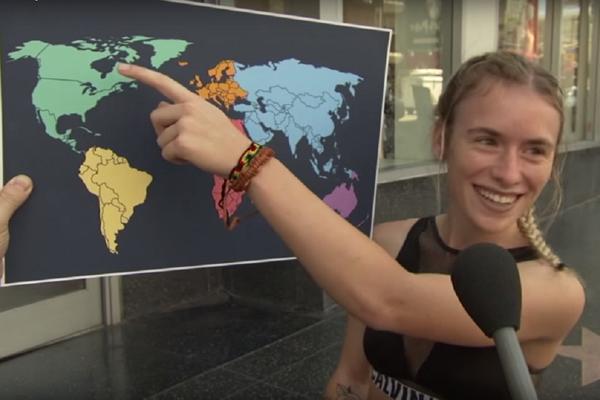 GEOGRAFIJA PO AMERIMA: Gde je Severna Koreja? Ne, to je Kanada! (VIDEO)