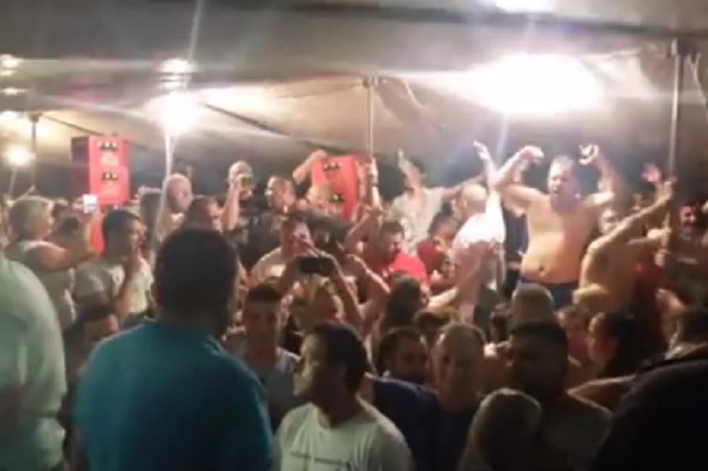 ŠATOR GORI, CRKNITE REJVERI! Snimak ludila obilazi Srbiju! OVAKAV PROVOD NISTE VIDELI! (VIDEO)