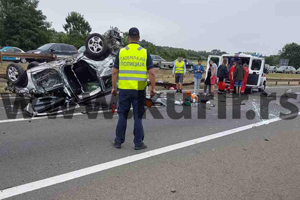CRNA NEDELJA U SRBIJI: Novi udes kod naplatne rampe, IMA POGINULIH, tela letela preko bankina