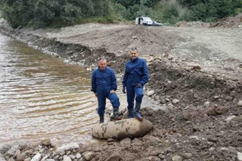 U koritu reke Tare pronađena bomba teška jednu tonu! (FOTO)