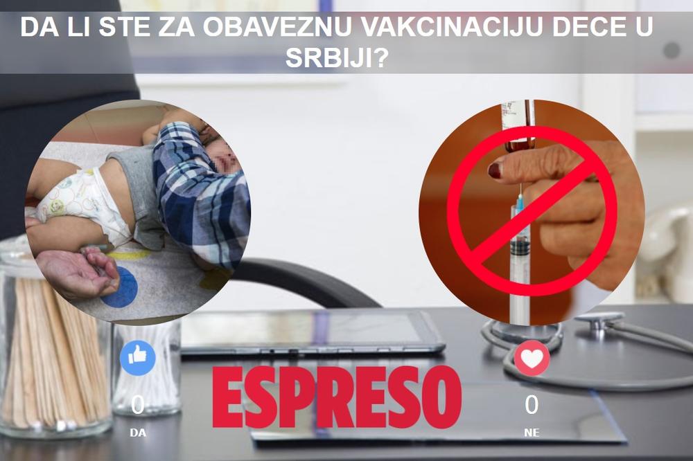 Da li ste za OBAVEZNU VAKCINACIJU DECE U SRBIJI? (VIDEO)