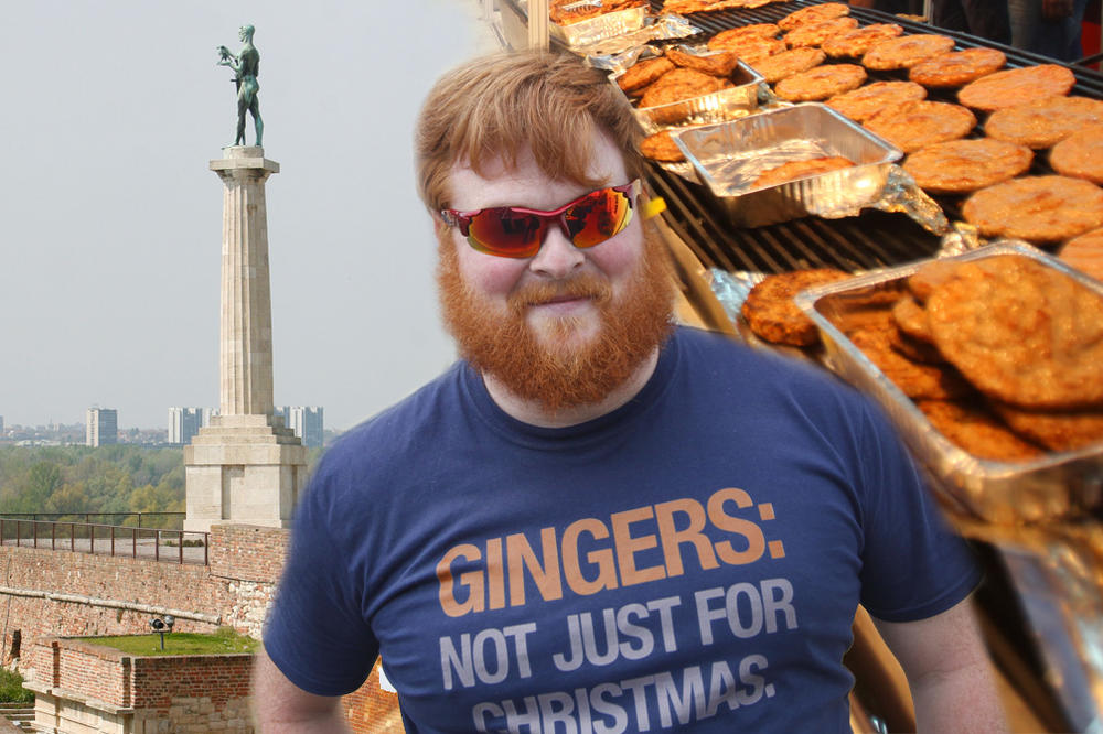 PALI STE MI U OČIMA ZBOG JEDNE PLJESKAVICE! Ispovest Škotlanđanina koga su preveslali u Beogradu! ODRALI SU MU KOŽU S LEĐA!