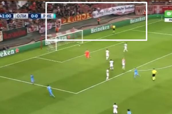 UEFA je od Delija i navijača Olimpijakosa dobila poruku na meču sa Rijekom! (FOTO) (VIDEO)