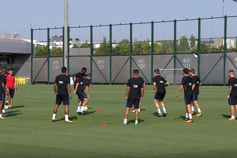 Mučan trening Barselone dan posle horora koji se dogodio na ulicama grada! (FOTO) (VIDEO)