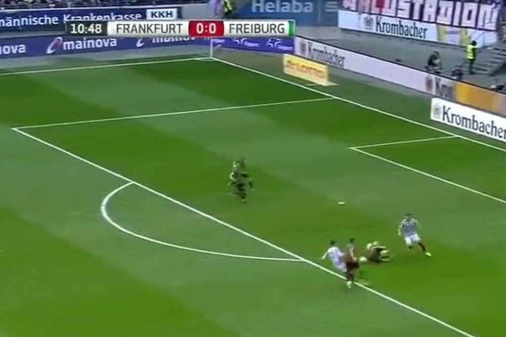 DOSADNO U NEMAČKOJ: Gaćinovićev Ajntraht odigrao uspavanku sa Frajburgom (FOTO)