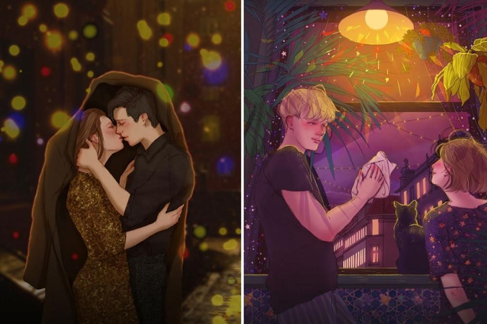 18 ilustracija koje savršeno dobro pokazuju lepotu zaljubljivanja! (FOTO)