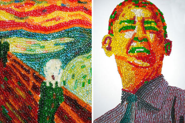 Koliko gumenih medvedića treba za jednu sliku? Ona zna... (FOTO)