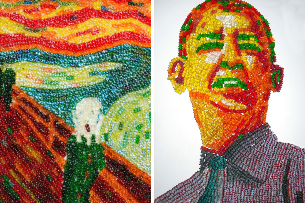 Koliko gumenih medvedića treba za jednu sliku? Ona zna... (FOTO)