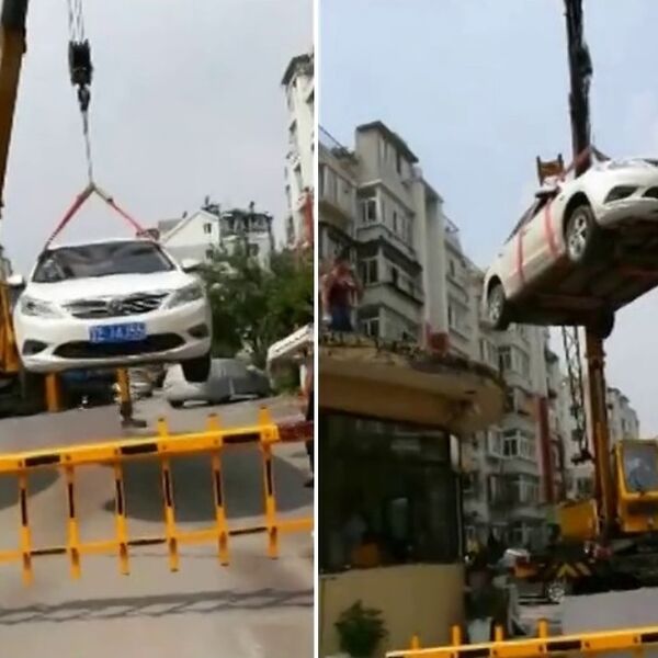 SEKO, DIGLI TI AUTO! Parkirala je ispred ulaza u zgradu, OSVETA JE BILA SUROVA! (VIDEO)