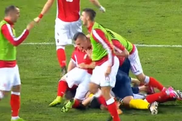 GROBARI MU SE SMEJU, SRBIJA GA POREDI S MILOJKOM PANTIĆEM! Ludilo na tribinama, trans na terenu, a šta se tek desilo u komentatorskoj kabini na Marakani?! Nemanja Matić eksplodirao! (VIDEO)