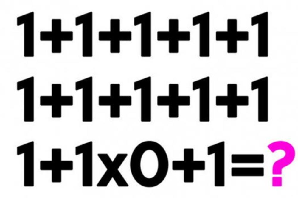 IZGLEDA LAKO, ALI PROBAJTE DA JE REŠITE! 99 od 100 ljudi pogreši u rešavanju ove zagonetke!