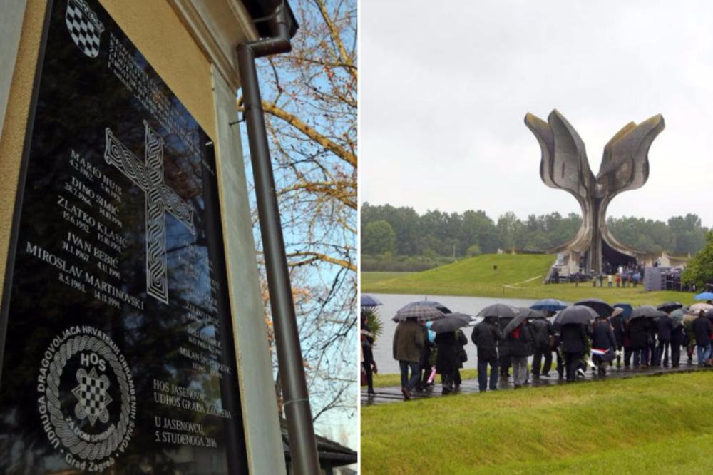 U HRVATSKOJ VLADI RASKOL ZBOG ploče "Za dom spremni" u Jasenovcu! Predsednik SDP-a: HDZ je danas deci poručio da slobodno kliču ustaški pozdrav!