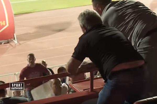 SRPSKI FUDBAL OPET U BLATU: Bruka na Karađorđu, tuča u loži stadiona zbog crvenog kartona! (VIDEO)