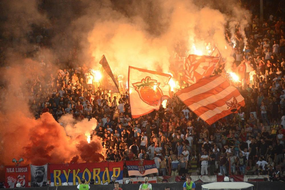 Crveneo se Sever od dima i baklji Delija, a onda je odjeknula detonacija koja je ispresecala sve na stadionu! (FOTO) (VIDEO)