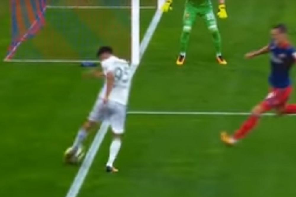 GROBARI, JE L' VAM POZNATO OVO? CSKA izgubio utakmicu zbog gola kakav je viđen i na 153. Večitom derbiju! (FOTO) (VIDEO)