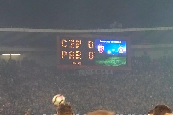 Grobari su na derbiju okačili transparent sa datumom 27.08.1911. Znate li šta on označava? (FOTO)