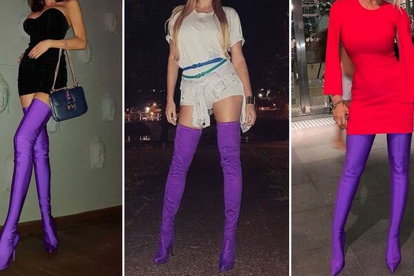 AL' SE U SRBIJI BATO LEPO ŽIVI! One bez BLAMA nose iste čizme i to po ceni od 1.170 EVRA! Šetaju ih kao da su STARKE!