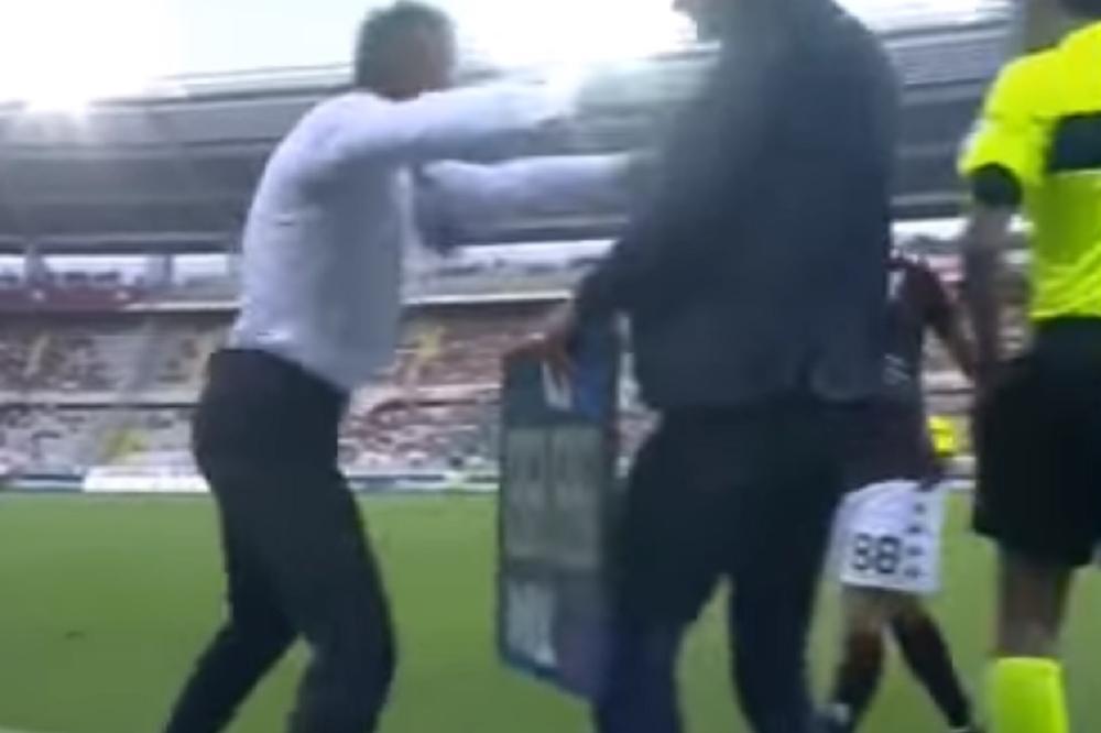 NOVI SKANDAL U SRPSKOJ REŽIJI: Siniša Mihajlović nasrnuo na svoju klupu, umalo da ih poubija zbog sitne greške! (VIDEO)