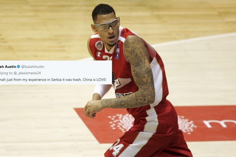 SRBIJA JE SR***E: Nezahvalni Ajzea Ostin najstrašnije ispljuvao zemlju koja ga je vratila u košarku! (FOTO)