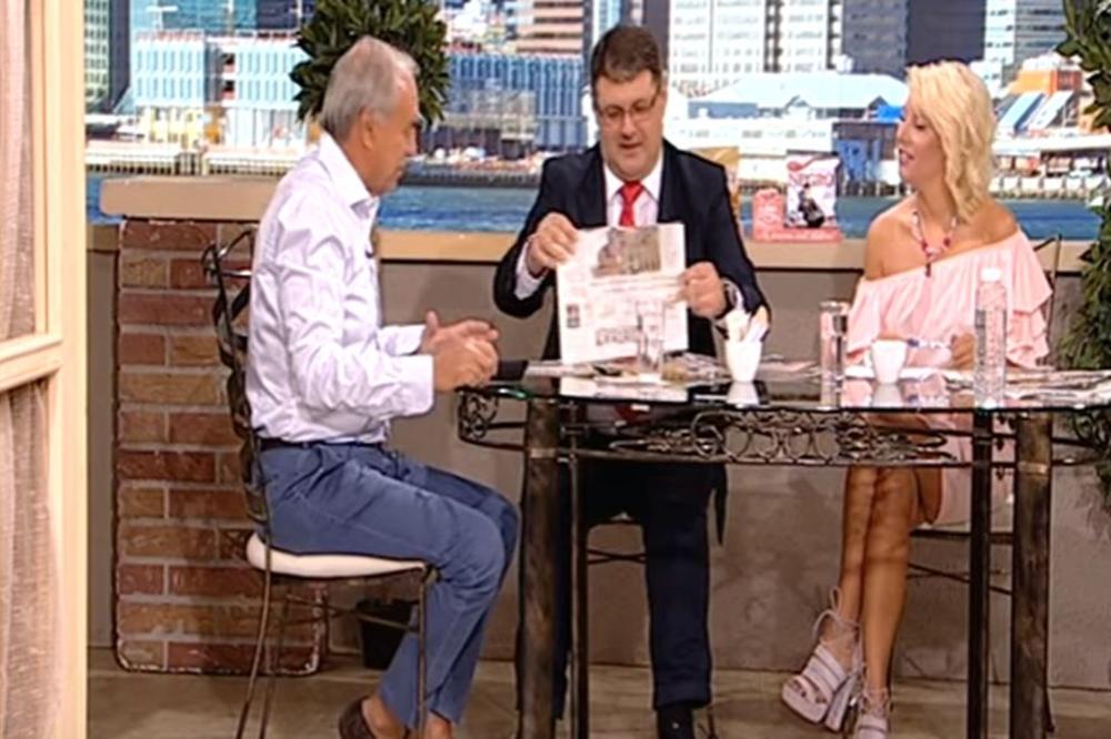 Navijala je za Olimpijakos protiv Partizana, a sad je postavila pitanje Vučeliću! Zbog odgovora je nastao opšti smeh u studiju! (VIDEO)