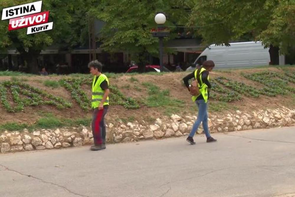 SMEJALI STE SE ČUVARIMA BILBORDA? Upoznajte čuvare LJUBIČICA u Zaječaru (VIDEO)
