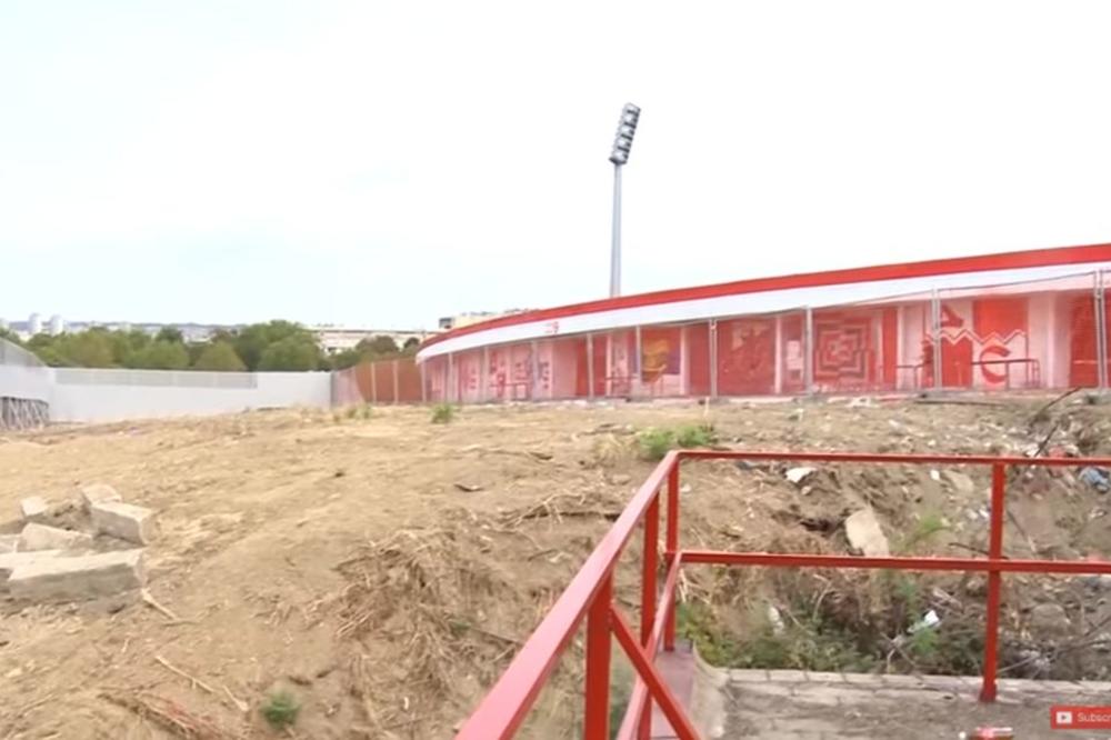 Delije će otkinuti kad budu videle kako će uskoro izgledati plato kod Severa Marakane! (FOTO)