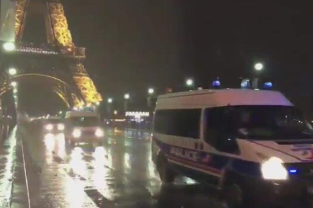 DVA SATA DRAME I OPSADNOG STANJA U PARIZU! Muškarac pretio da će DIĆI U VAZDUH Ajfelovu kulu ali evo epiloga priče