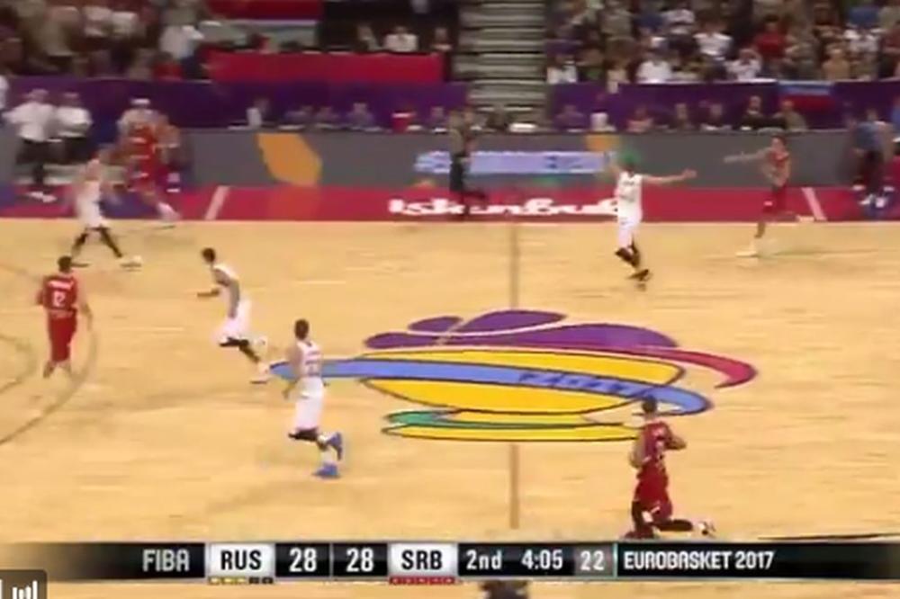 Ono kad uđe duh Miloša Teodosića u Bogdana! Rusi trljaju oči, ne znaju šta im se priviđa pred njima! (VIDEO)