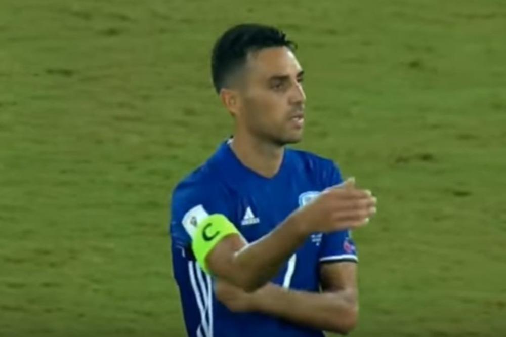 KAPITENU, SRAM TE BILO: Izraelci ga izbacili iz reprezentacije zbog ovog gesta! (VIDEO)