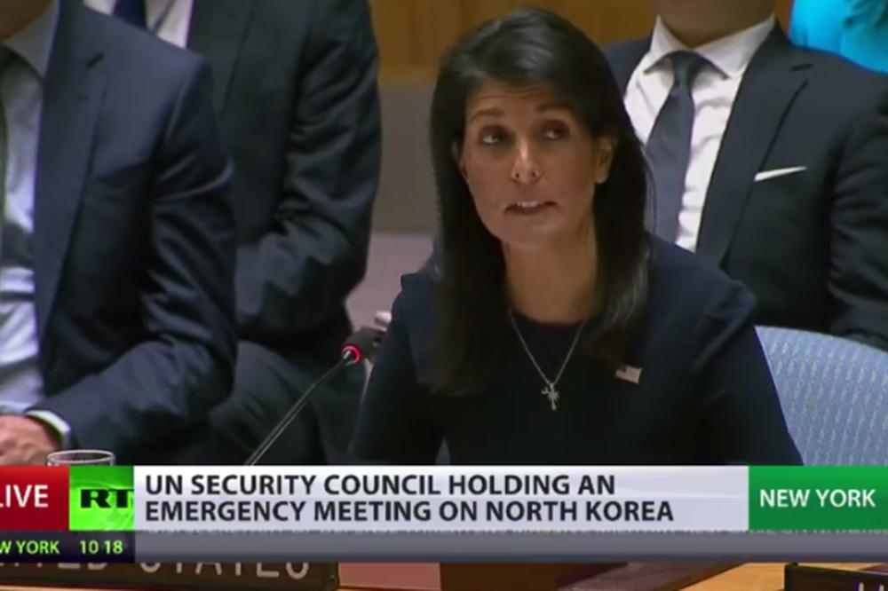 AMERIČKA AMBASADORKA U UN: Dosta je, Severna Koreja nas prosto moli za rat!