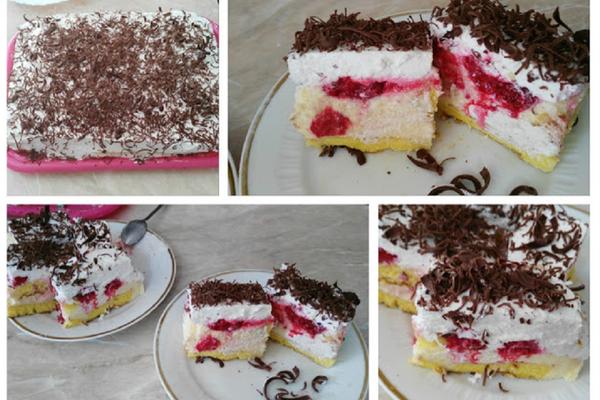 Meka je i pufnasta kao jastuk! Torta sa malinama je neodoljivog ukusa! (RECEPT) (VIDEO)