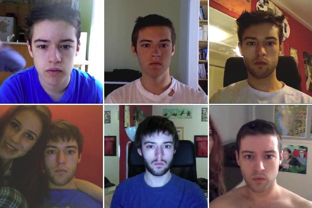 ČELIČNI ŽIVCI: 9 godina je pravio ozbiljne selfije, a onda ga je nešto nasmejalo! (VIDEO)