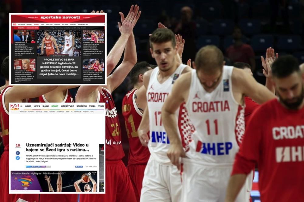 Pazite na uznemirujući sadržaj, jer smo budale: Hrvati gaze po svojim košarkašima bez milosti! (FOTO)