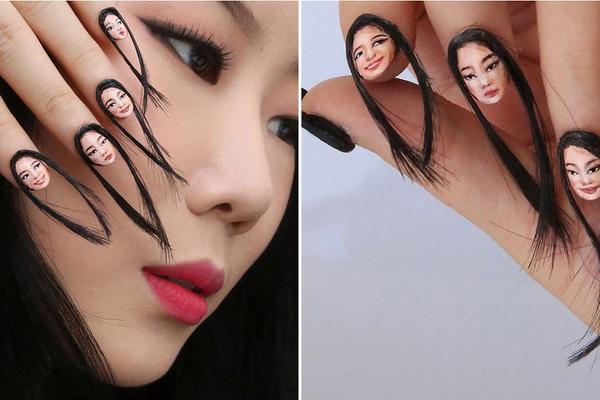 Dlakavi selfi nokti će vas ostaviti u čudu! (FOTO) (GIF)