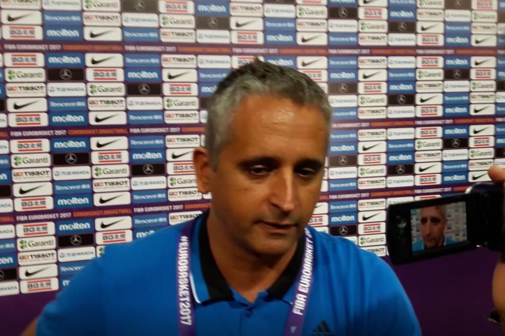 Emocija, energije, vreme, čarape! Kakve reči selektora Slovenije posle istorijskog trijumfa! (VIDOE)